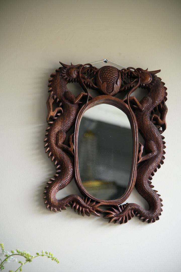 Carved Eastern Wall Mirror