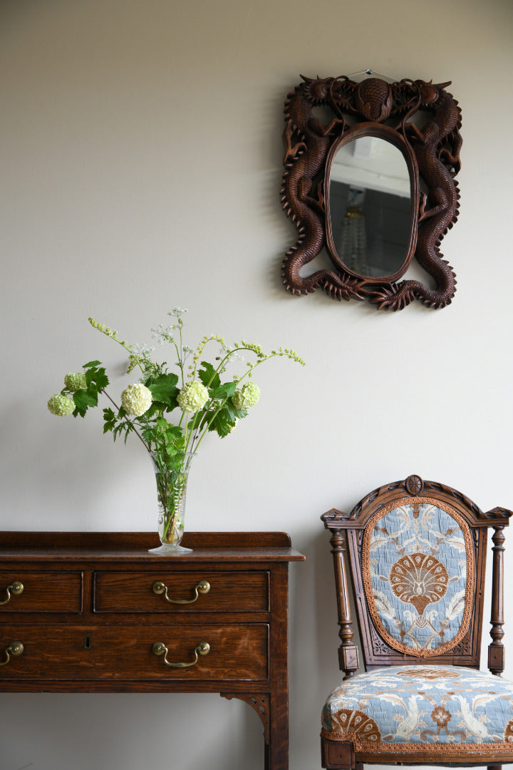 Carved Eastern Wall Mirror