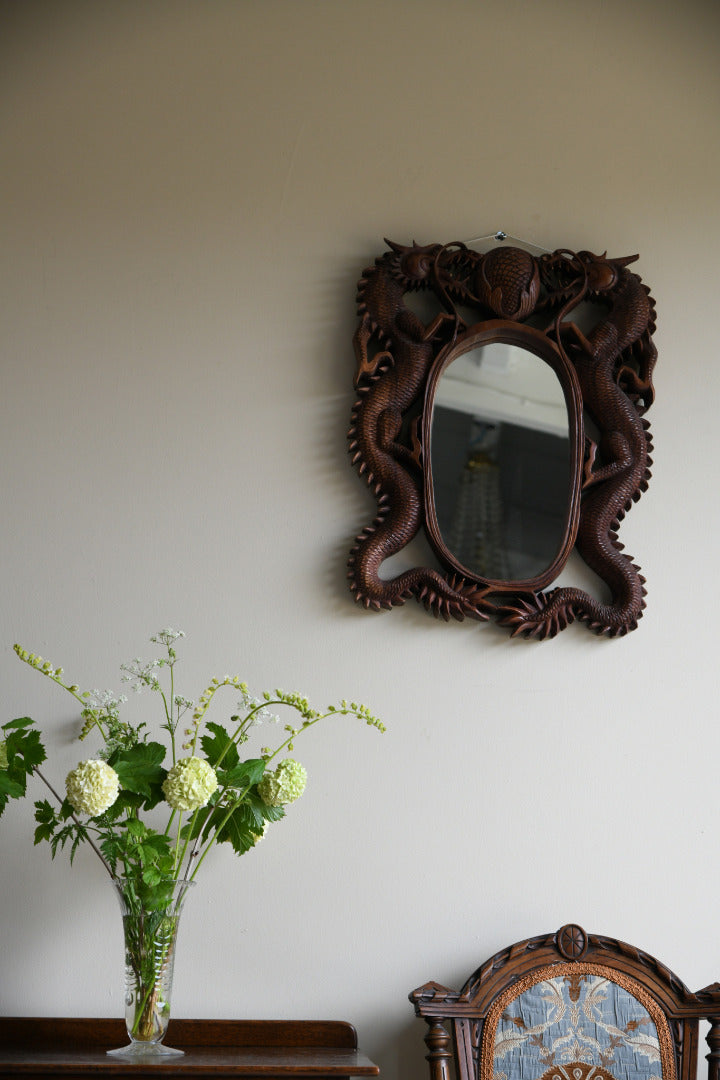 Carved Eastern Wall Mirror