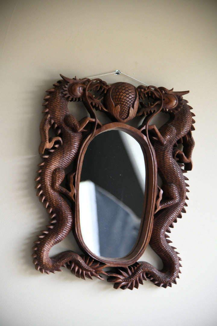 Carved Eastern Wall Mirror