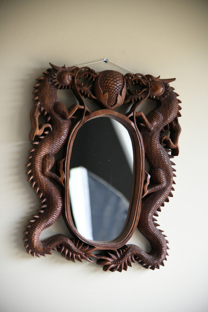 Carved Eastern Wall Mirror