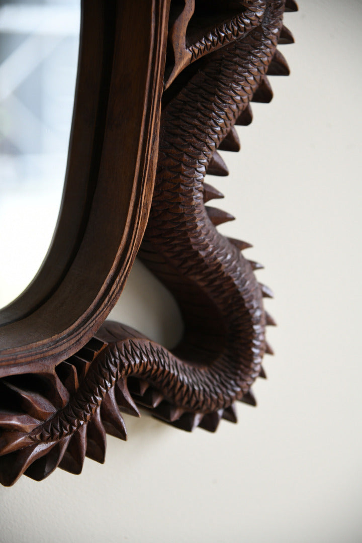 Carved Eastern Wall Mirror