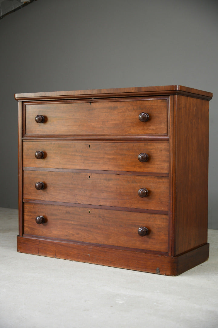 Large Antique Mahogany Chest of Drawers
