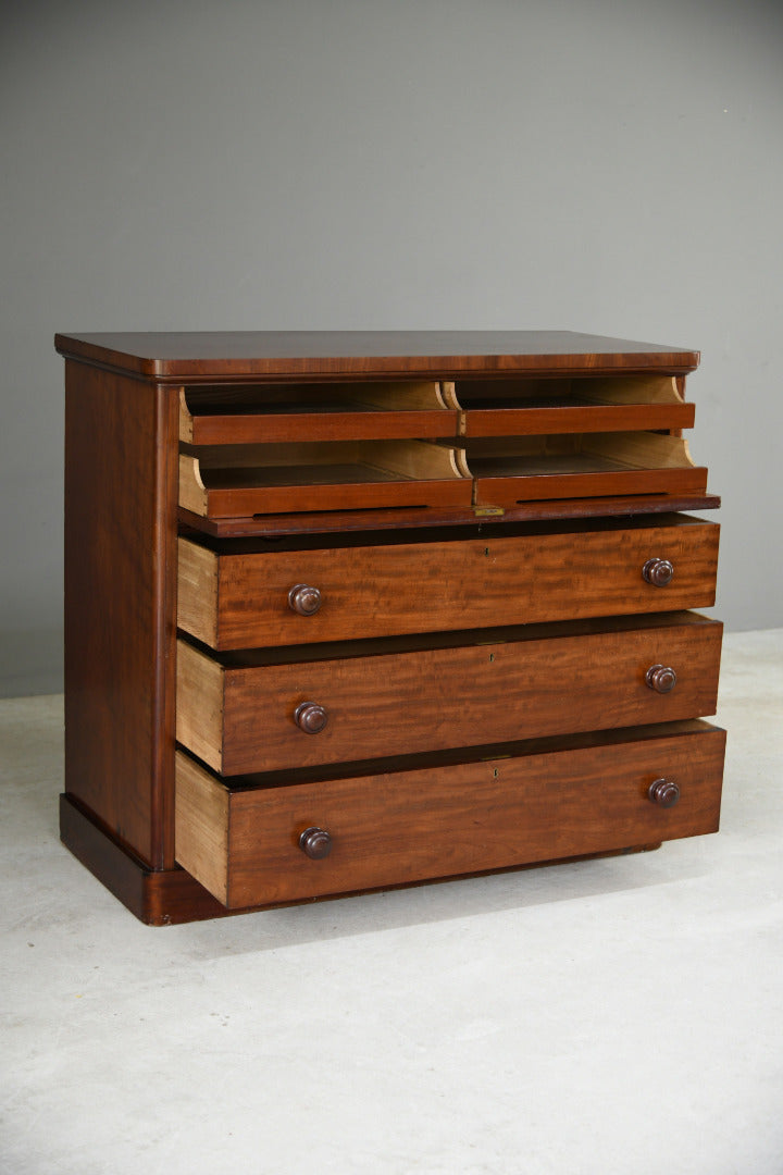 Large Antique Mahogany Chest of Drawers
