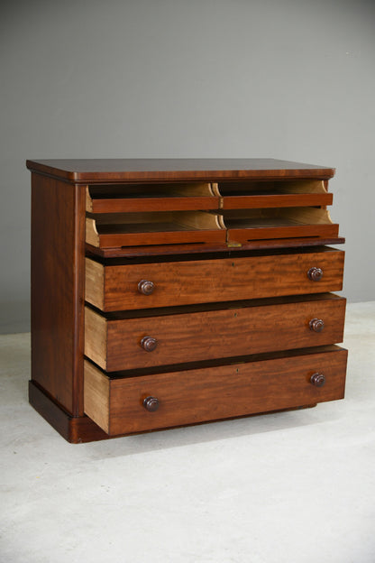 Large Antique Mahogany Chest of Drawers