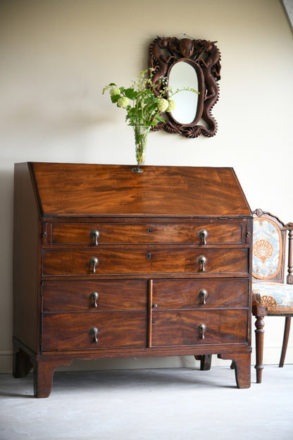 Antique Mahogany Writing Bureau