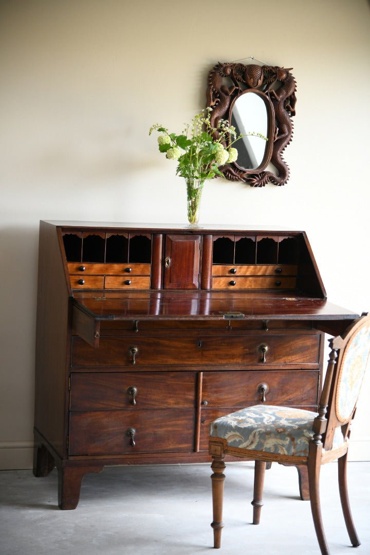 Antique Mahogany Writing Bureau