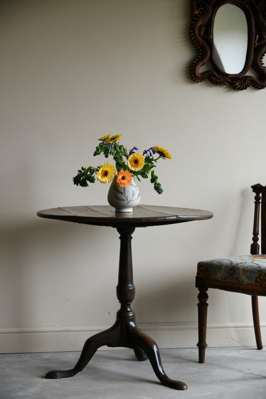 Georgian Oak Supper Table