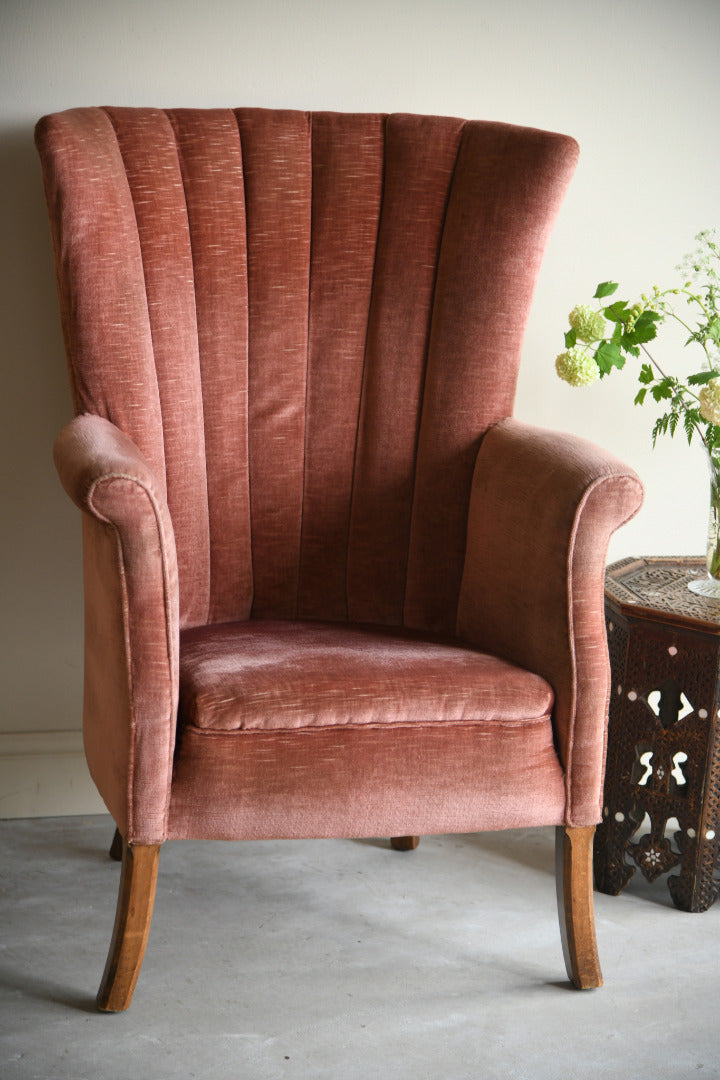 Georgian Style Upholstered Armchair