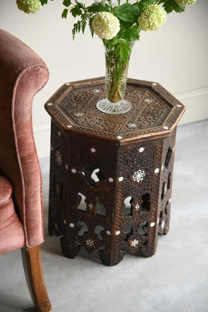 Antique Syrian Occasional Table