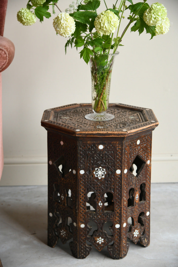 Antique Syrian Occasional Table