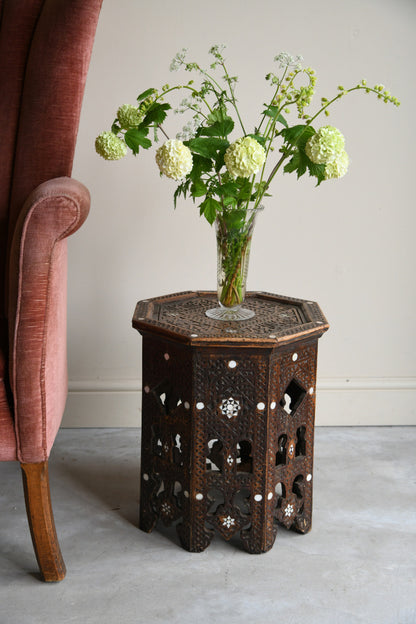 Antique Syrian Occasional Table