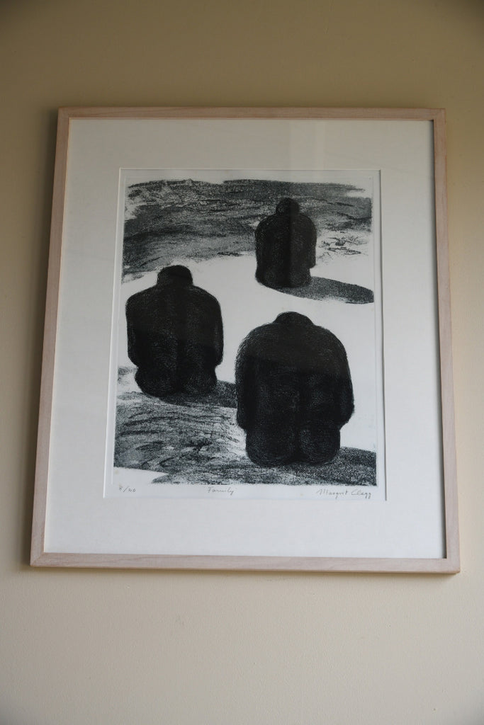 Margrit Clegg Etching - Family