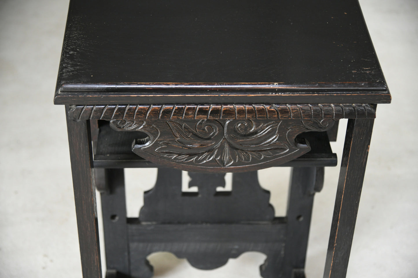 Ebonised Oak Reading Lectern