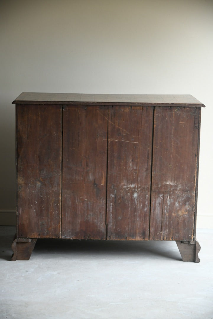 Oyster Veneer Chest of Drawers