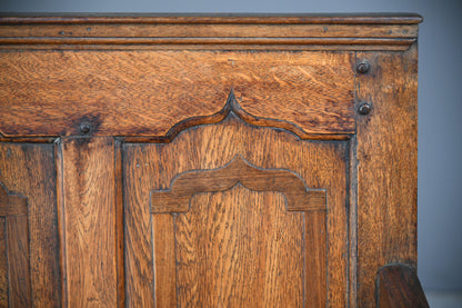 Georgian Oak Settle Bench