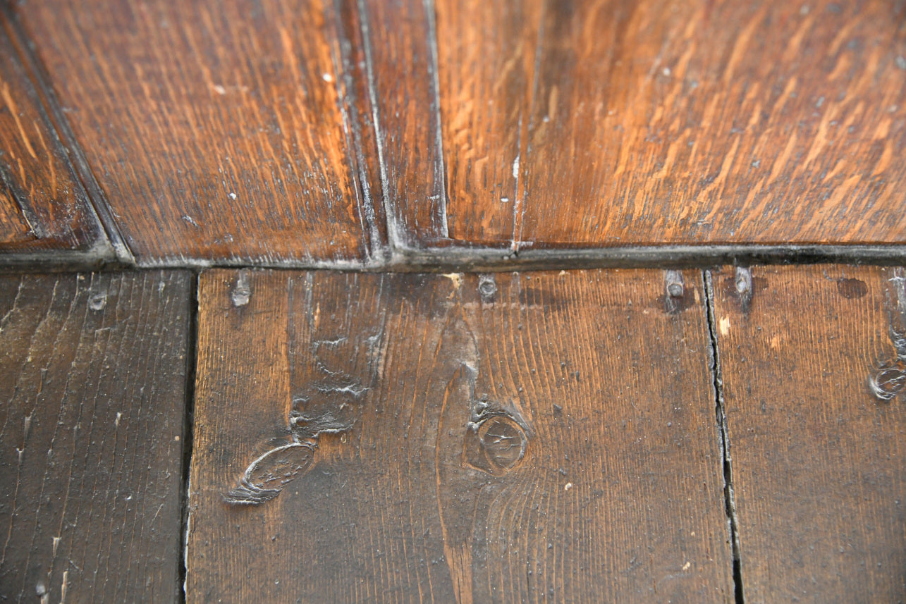 Georgian Oak Settle Bench