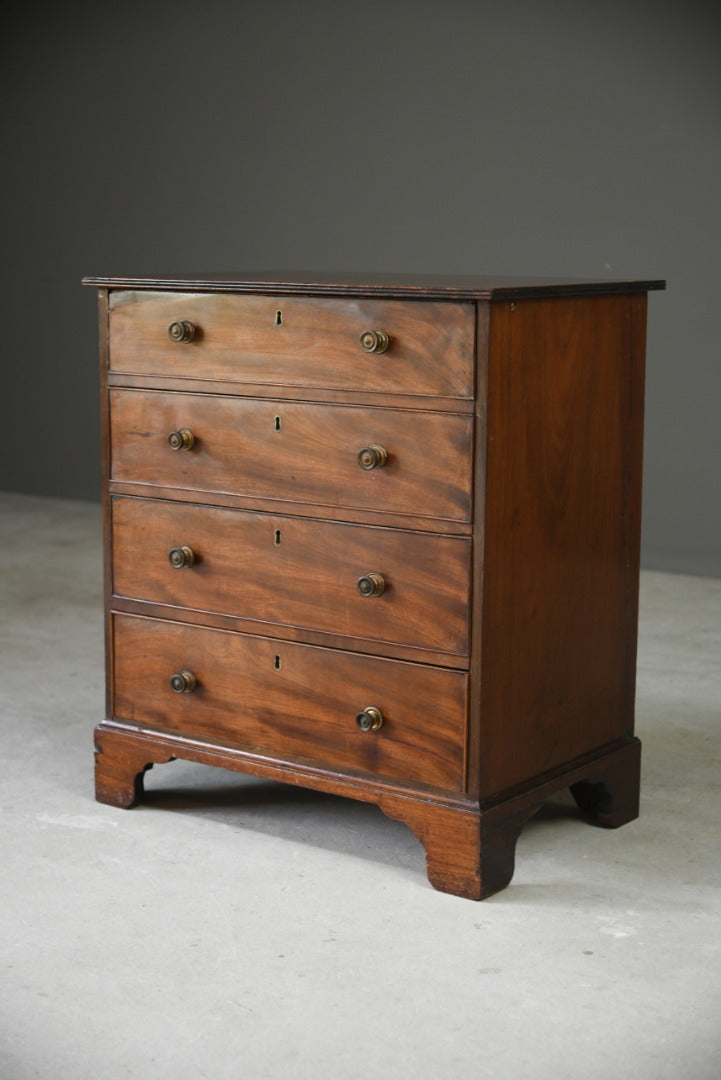 Antique Mahogany Small Chest of Drawers