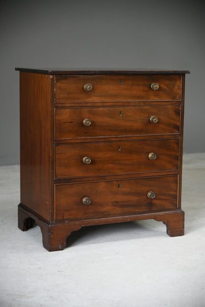 Antique Mahogany Small Chest of Drawers