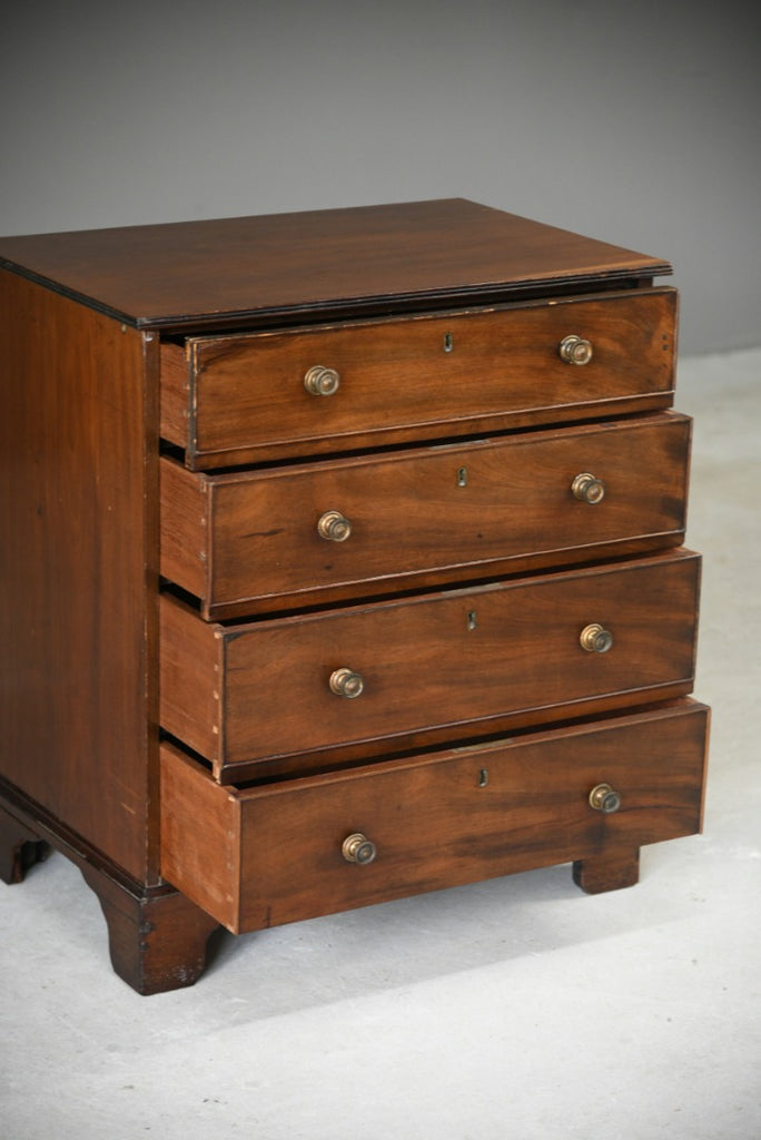 Antique Mahogany Small Chest of Drawers