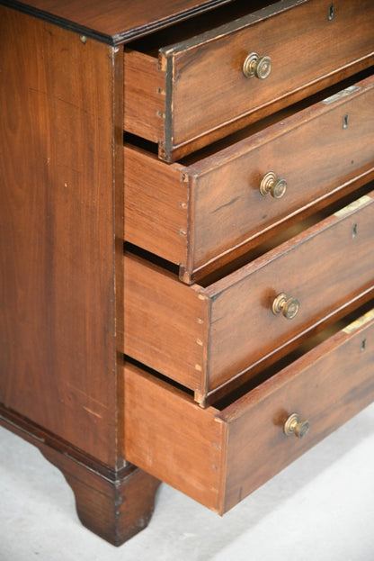 Antique Mahogany Small Chest of Drawers