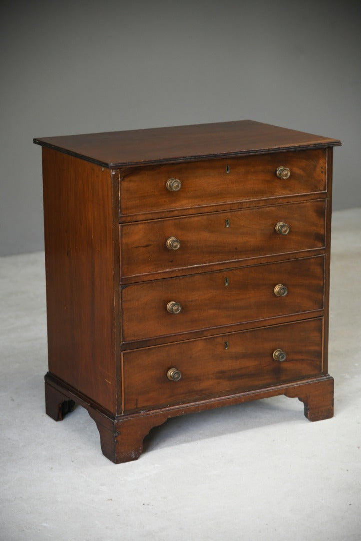 Antique Mahogany Small Chest of Drawers