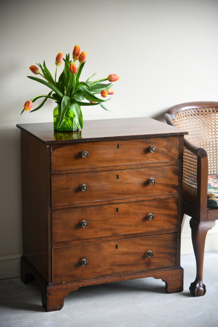 Antique Mahogany Small Chest of Drawers