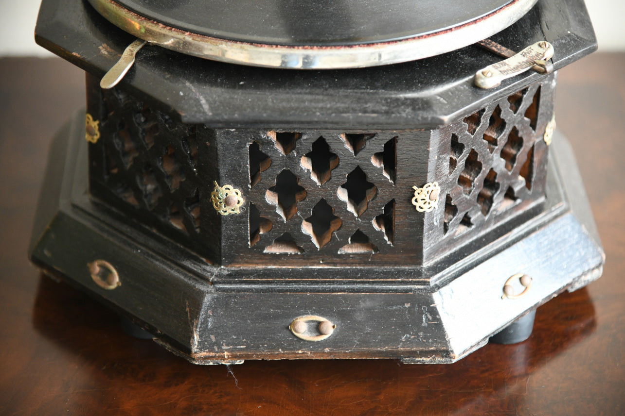 Early 20th Century Brass Horn Gramophone