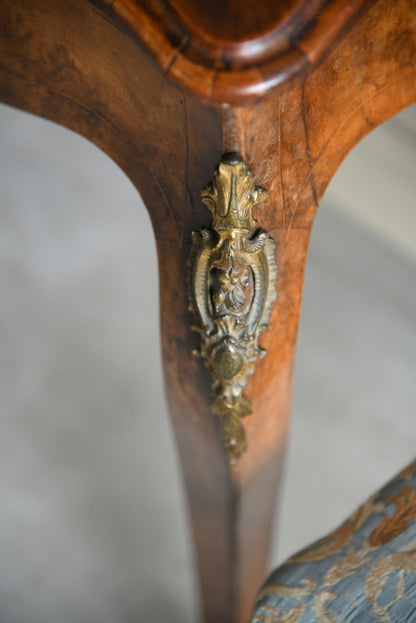 Antique French Marquetry Games Table