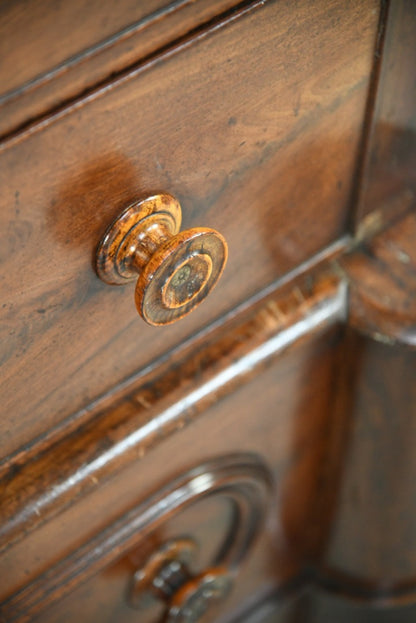 Antique Mahogany 2 Part Chest of Drawers