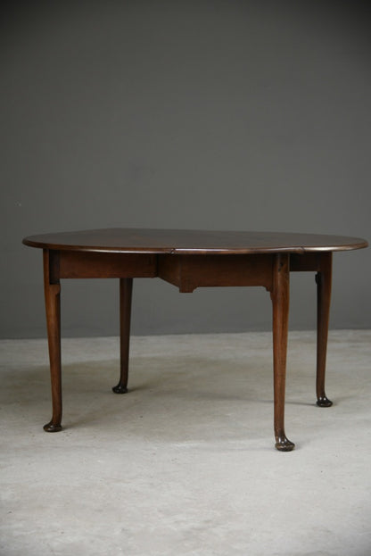 Georgian Mahogany Drop Leaf Table