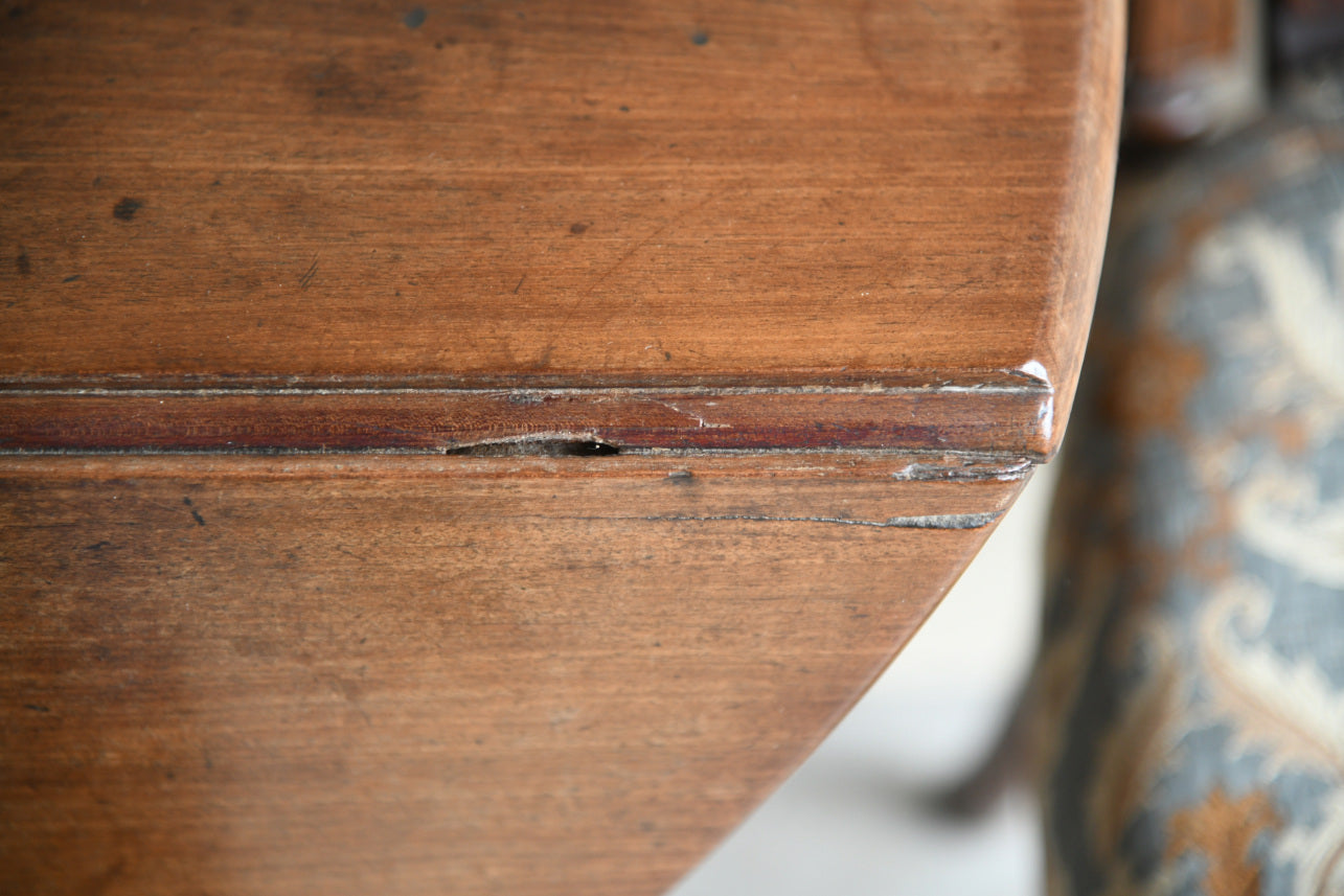 Georgian Mahogany Drop Leaf Table