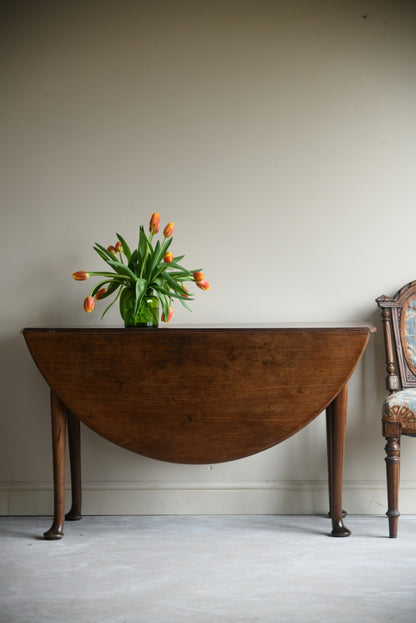 Georgian Mahogany Drop Leaf Table