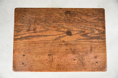 Antique Oak Joint Stool