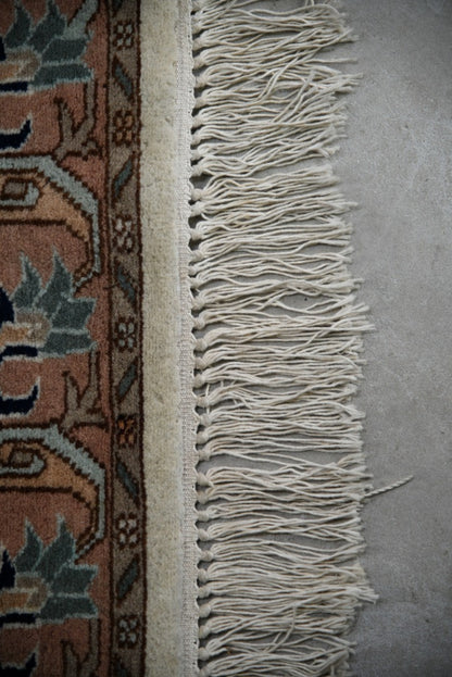 Cream Boteh Wool Rug