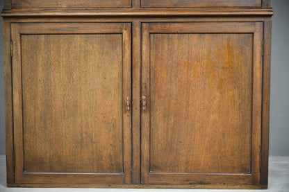 Large Antique Mahogany Glazed Bookcase