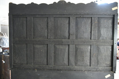 Large Antique Carved Oak Dresser