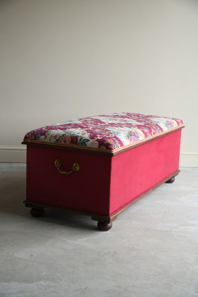 Antique Upholstered Ottoman