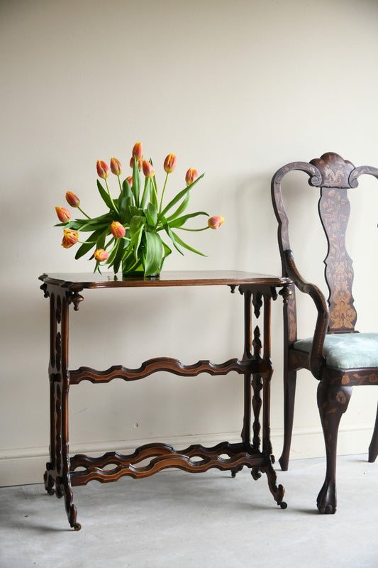 Antique Walnut Occasional Table