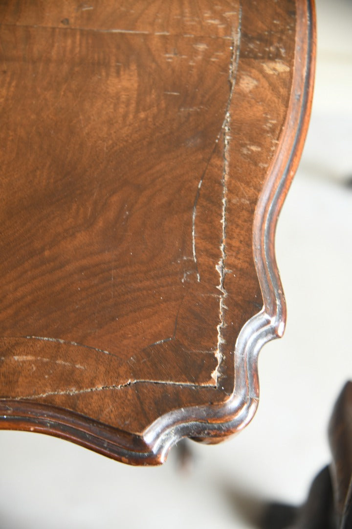 Antique Walnut Occasional Table – Kernow Furniture