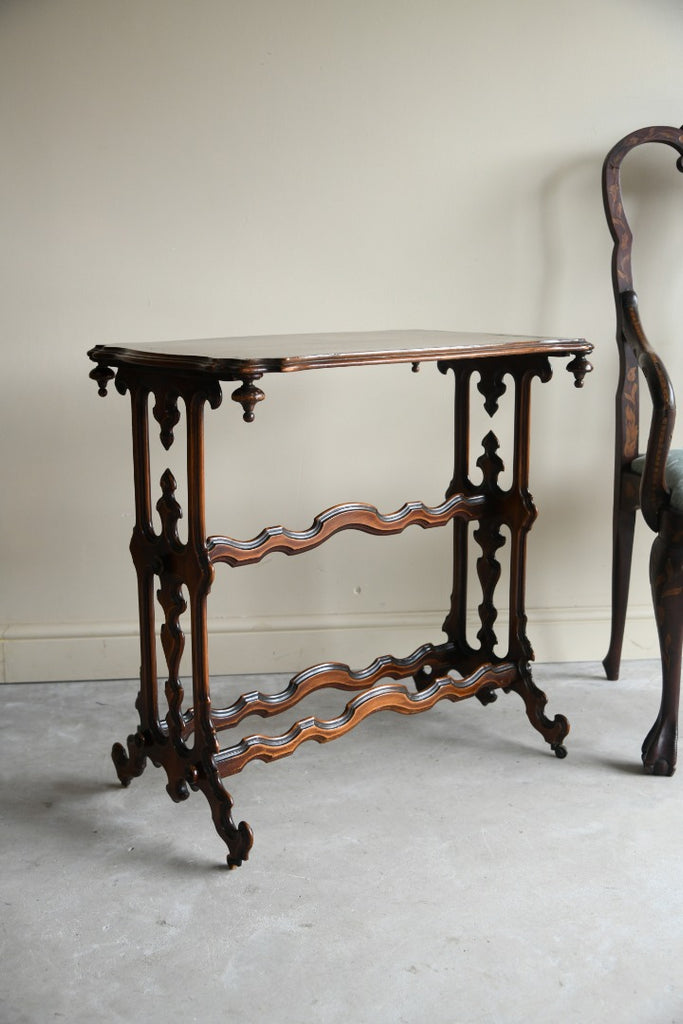 Antique Walnut Occasional Table
