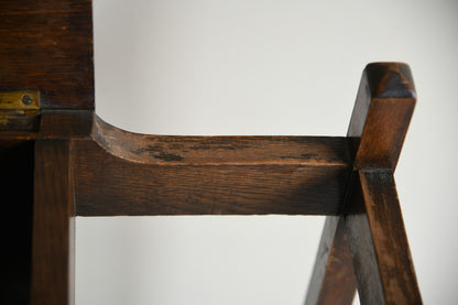 Early 20th Century Oak Stick Stand