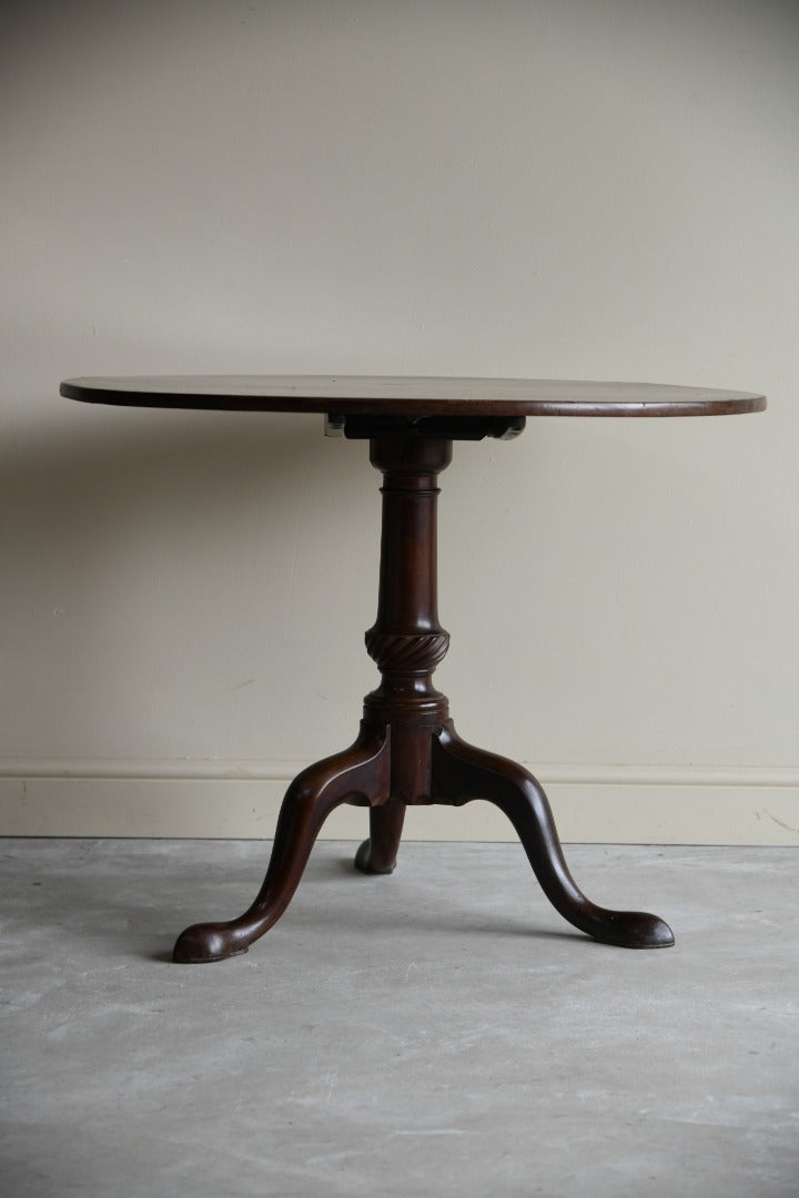 Georgian Tilt Top Mahogany Supper Table