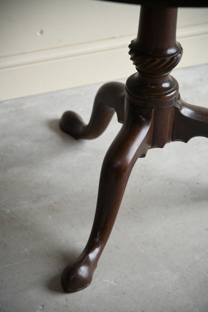 Georgian Tilt Top Mahogany Supper Table