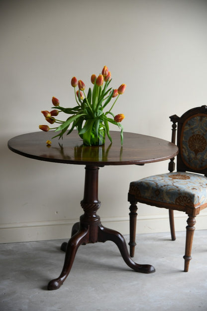 Georgian Tilt Top Mahogany Supper Table