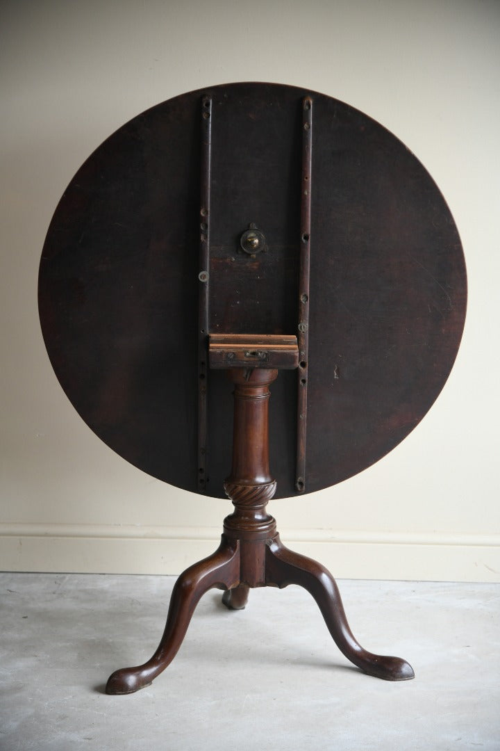 Georgian Tilt Top Mahogany Supper Table