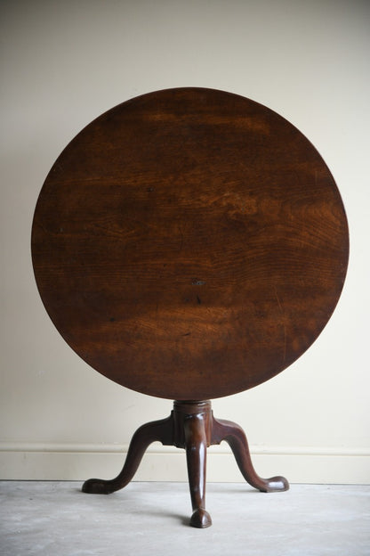 Georgian Tilt Top Mahogany Supper Table