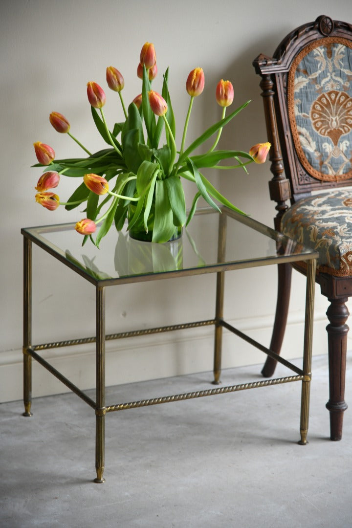 Brass Coffee Table