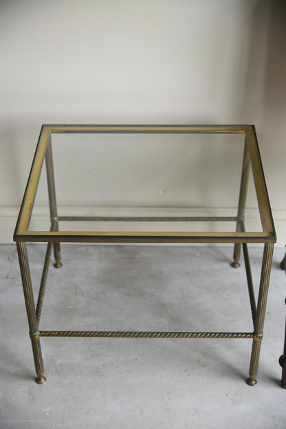 Brass Coffee Table