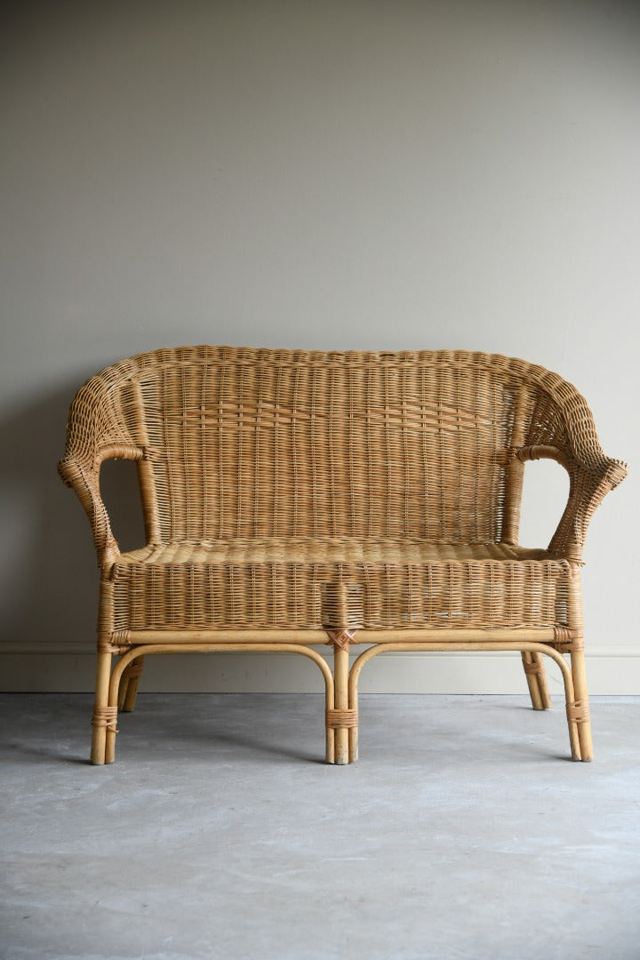 Vintage Rattan Sofa